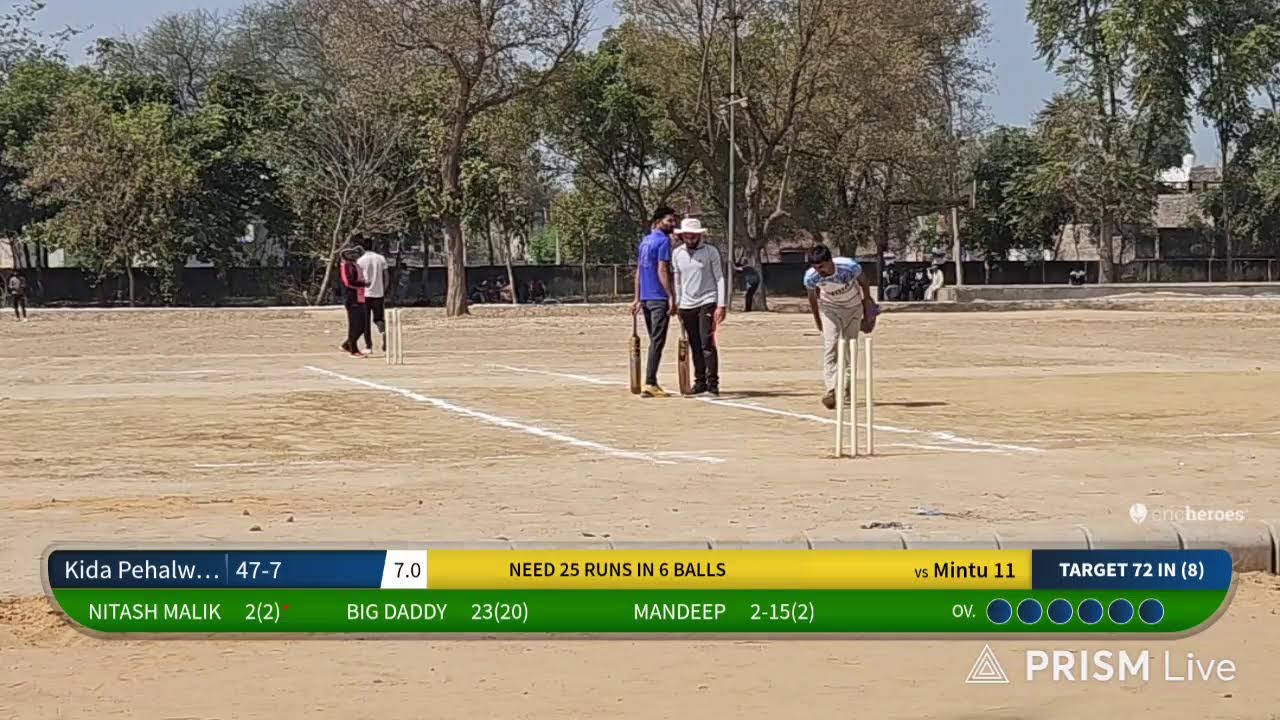 Najafgarh Vs Mintu 11 In Chamariya Open Cricket Tournament 🏏🏆🔥 !