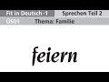 SPRECHEN | GOETHE ZERTIFIKAT A1 SPRECHEN #deutschlernen #germanlessonsonline #learngerman