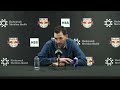 Sandro Schwarz: "We have to improve attacking situations." | New York Red Bulls vs. Vancouver