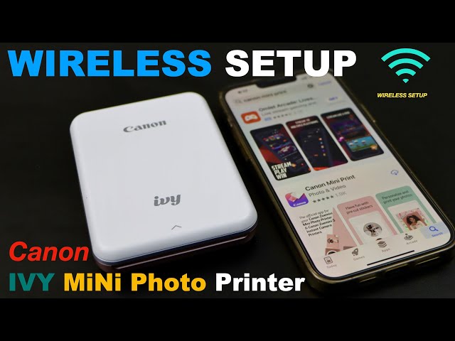 Canon Ivy Mini Photo Printer Wireless Setup & Review. 