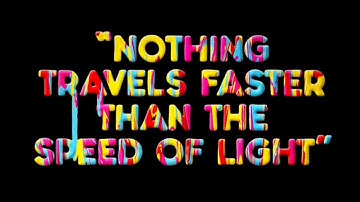 Sparks - Nothing Travels Faster Than The Speed Of Light (Official Lyric Video)