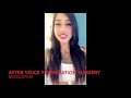 Before  after voice feminization surgery