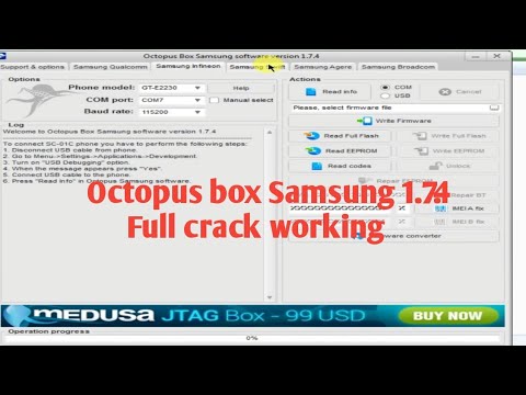 Octopus box samsung full cracked without box