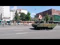 Военная техника после Парада Победы в Москве
