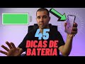 45 Dicas para economizar bateria no iPhone