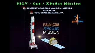 Launch of PSLV-C58/XPoSat Mission from Satish Dhawan Space Centre (SDSC) SHAR, Sriharikota