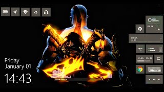 Make Windows Look Better | Easy Windows 10 Customisation | God of War Theme | Gaming Theme screenshot 3