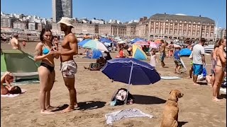 🇦🇷 Mar Del Plata Beach Perfect Day at Argentina