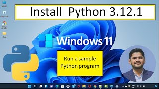 how to install python 3.12.1 on windows 11