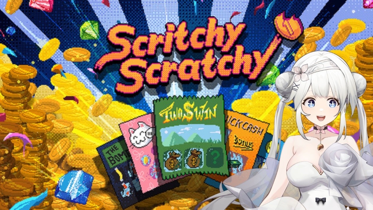 【Scritchy Scratchy】目指せ！億万長者！！【Vtuber/#猫凪紡音】