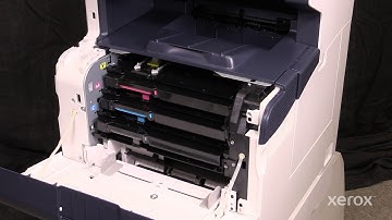 Xerox® WorkCentre® 6605 Printer Replacing the Toner Cartridges