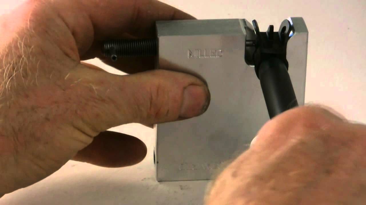M1 Carbine Front Sight Pin Tool YouTube