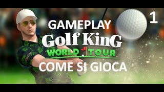 Il Re del Golf: tour mondiale - Gameplay - BEGINNER - Tutorial/Guida - Come si gioca - iOS/Android screenshot 1