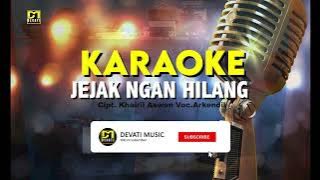 KARAOKE Jejak Ngan Hilang | Arkendi | Lagu kerinci terbaru
