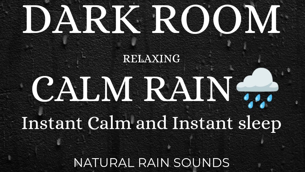 3 Hours Calm Rain — Stress Relief, Study & Sleep