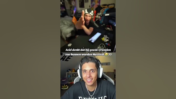 Acid Denkt dat hij goede vrienden zou kunnen worden met ISAE😳👀 #shorts