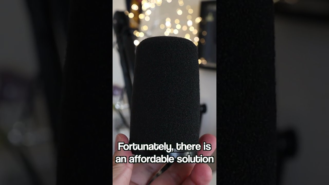 Upgrading the Shure MV7 (RK345 Windscreen) - YouTube