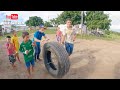 VAQUEJADA DE PNEU VAQUEIROS MIRIM - VAQUEIRO LEVY - CARLINHOS - RAI E AMIGOS NA DISPUTA