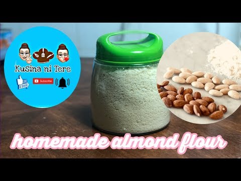 Video: Paano Gumawa Ng Almond Harina