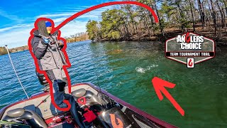 Giant Unexpected Catch in Fishing Tournament || Smith Mountain Lake Spring Fishing