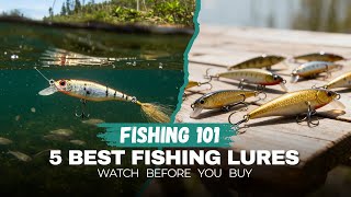 Top 5 Best FISHING LURES 2025 WATCH this before you BUY
