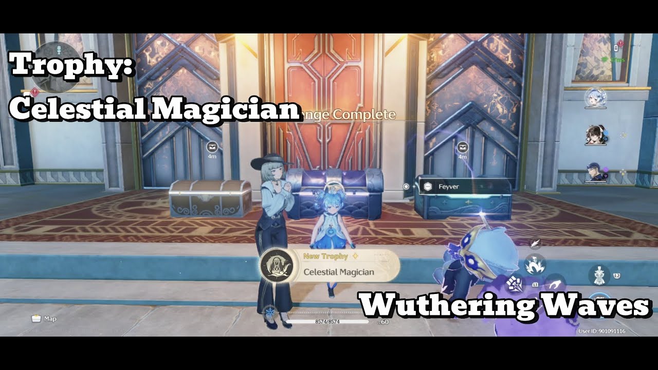 [Wuthering Waves Trophy] Celestial Magician: Complete Feyver's Flying Magic Show