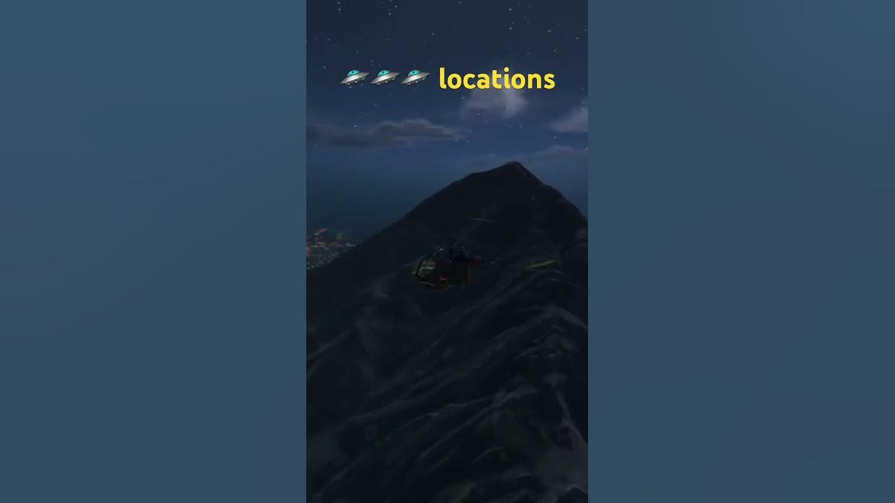 GTA online UFO locations October 25, 2023 YouTube