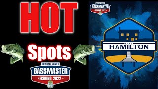 Bassmaster Fishing 2022 Lake Hamilton Hot Spots