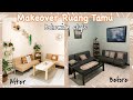 MAKEOVER RUANG TAMU | BOHEMIAN STYLE | AESTHETIC| LIVING ROOM MAKEOVER| INDONESIA