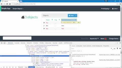 038: Apache Isis hiding columns with css (v1.12.0)