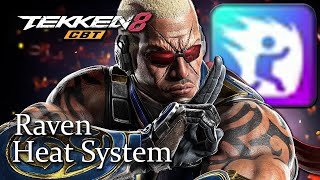 Raven Heat Engager, Burst, and Smash - Tekken 8