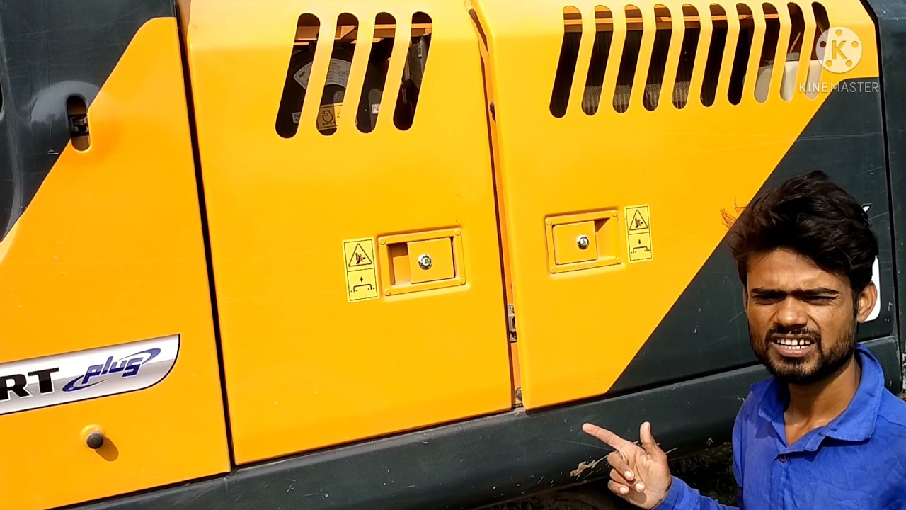 hyundai excavator GPS and other information