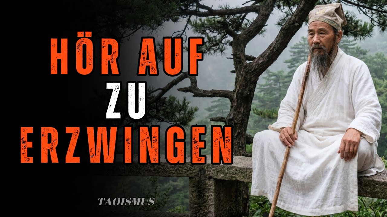 Hören Sie auf zu erzwingen und lassen Sie das Tao arbeiten | Das Geheimnis der Daoistischen