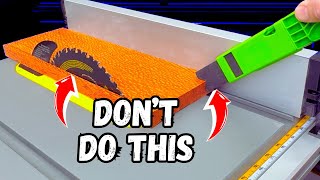 99% of Beginner's Don't Know These Table Saw Mistakes to Avoid! by Tools Informer 992 views 2 weeks ago 4 minutes, 32 seconds