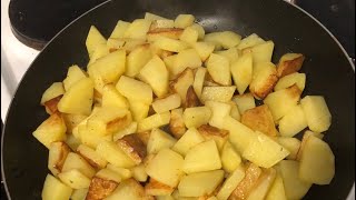 Картошка жареная МУКБАНГ mukbang eating