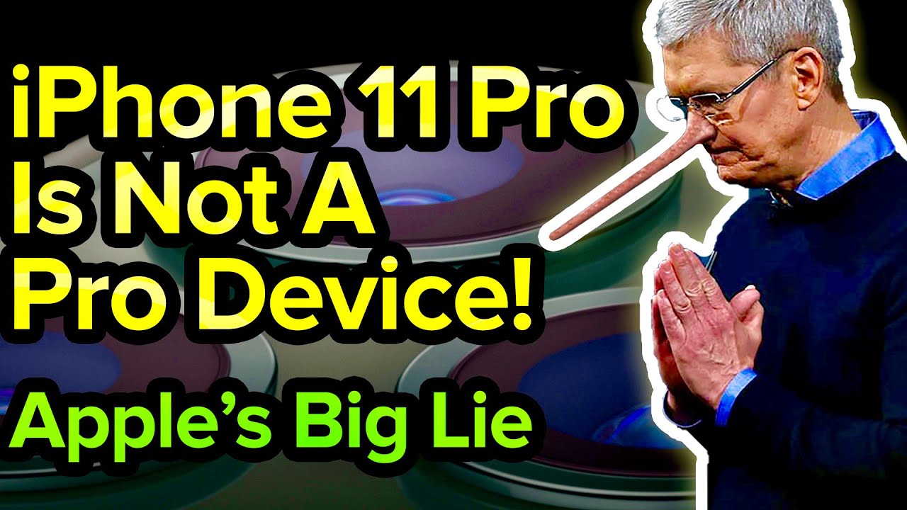 Apple Lied. This Is NOT For Pros! - YouTube