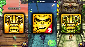 Temple Run 2 Sky Summit Vs Zombie Run 2 - Monster Runner Game Vs Temple Run 2 Lost Jungle - Endless