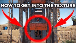 RUST how to get into a quarry texture bug/glitch