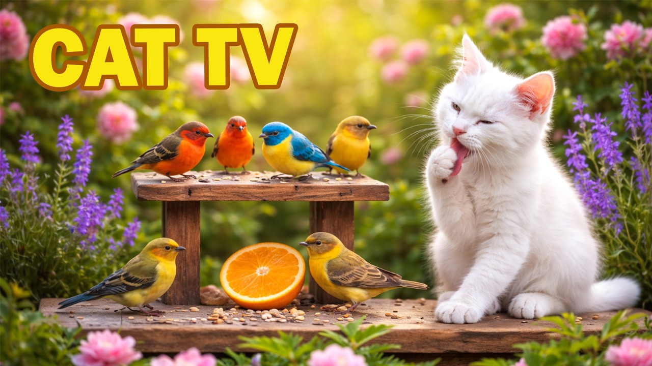 🔥 Pets Can’t Look Away 🐦 | The Ultimate Bird TV for Cats & Dogs (4K HDR)