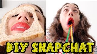 DIY SNAPCHAT FILTERS!