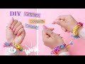 DIY- How to make Magnetic Rainbow Bracelet - Easy Tutorial - Friendship Bracelet