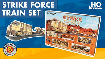 Bachmann HO Scale Strike Force Train Set