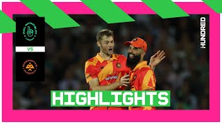 Richardson & Helm show class | Oval Invincibles vs Birmingham Phoenix -Highlights | The Hundred 2022 screenshot 3