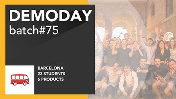 Coding Bootcamp Barcelona | Le Wagon - Batch #75 Demo Day