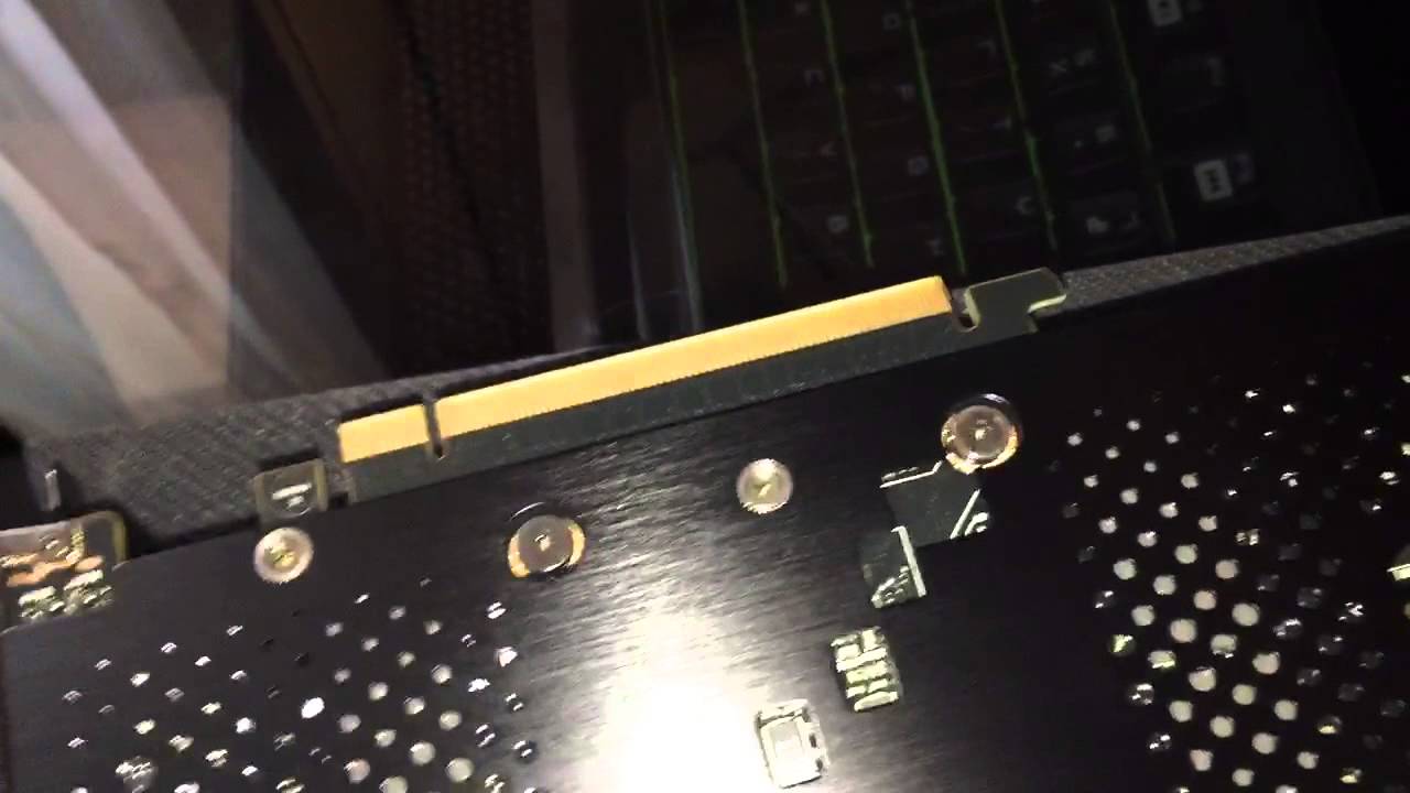 EVGA GeForce GTX Titan X Backplate Instillation YouTube
