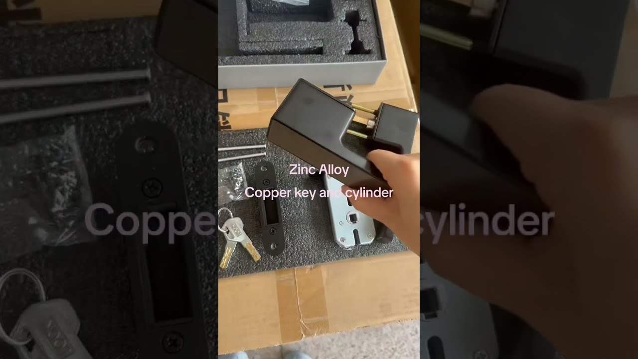 Minimalist Ecological Silent Magnetic Door Lock Handlelock Doorlock Manufacturer