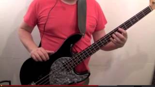 Video thumbnail of "learn how to play bass guitar to london calling - the clash - paul simenon"