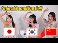 Animal Sound Difference  Korean vs Japanese vs Chinese