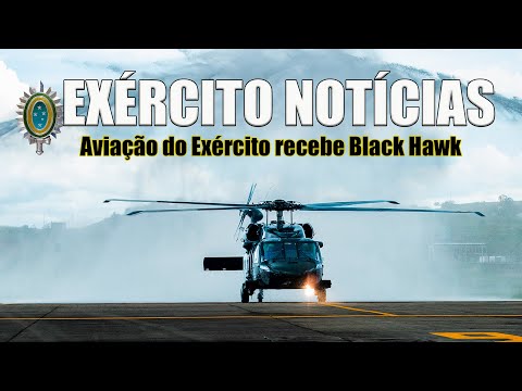 Aviação do Exército recebe novo Black Hawk