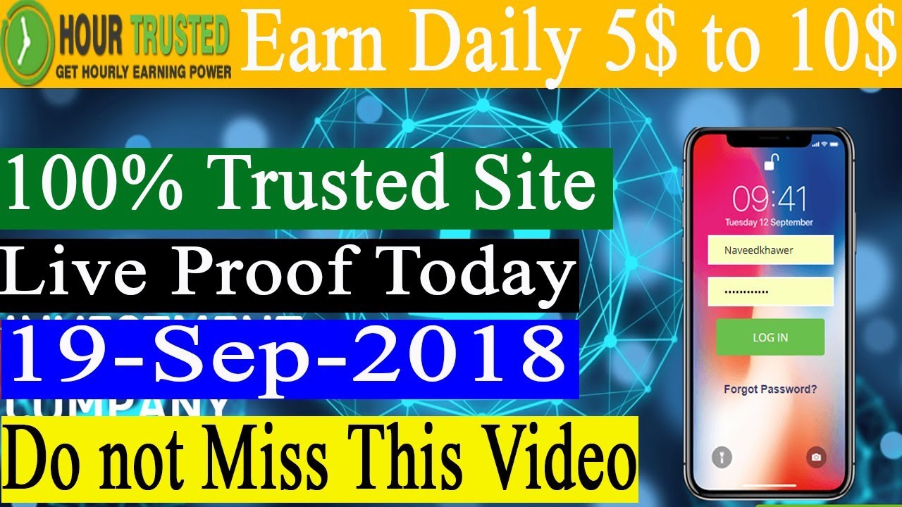 Hourtrusted.biz Withdraw Proof Live 100% Trusted Site || Earn 50$ to 100$ Daily After 120 Hours double money calculator